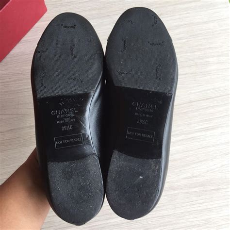 chanel uniform shoes not for resale